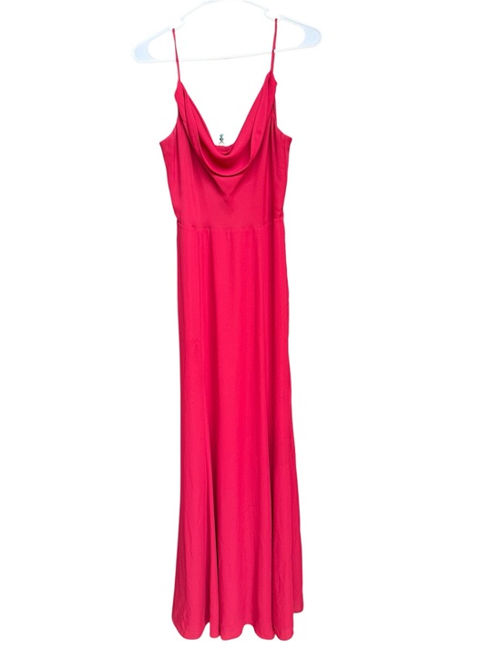 Wayf Dresses & Skirts - Wayf‎ Red Cowl Neck Chiffon Strappy Gown Formal Evening Maxi Long Dress